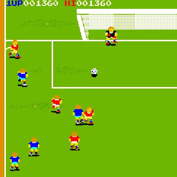 Cassette: Pro Soccer screen shot game playing